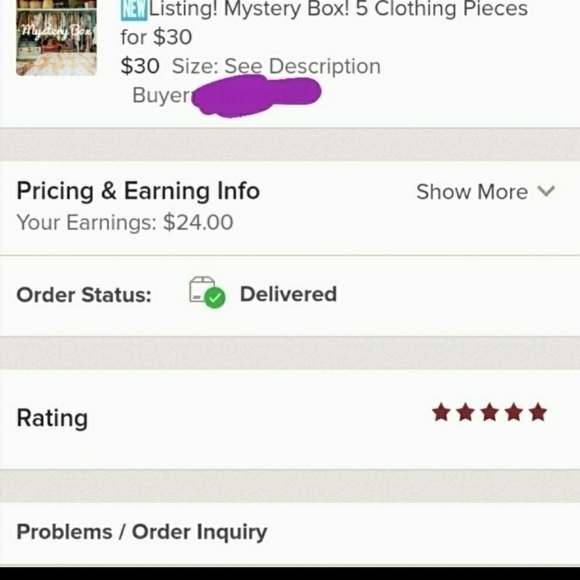 Mystery Box! 5 Clothing Pieces for $30! - Picture 7 of 11